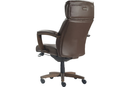 La-Z-Boy - Greyson Modern Faux Leather Executive Chair - Brown