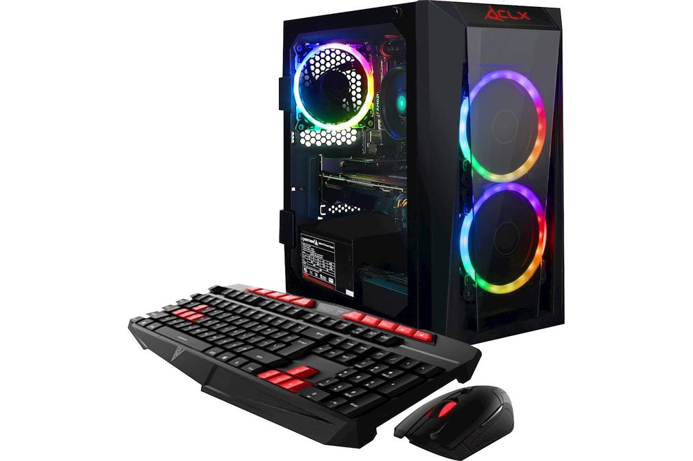 CLX - SET Gaming Desktop - AMD Ryzen 5 3600 - 16GB Memory - NVIDIA GeForce GTX 1660 - 960GB Solid S