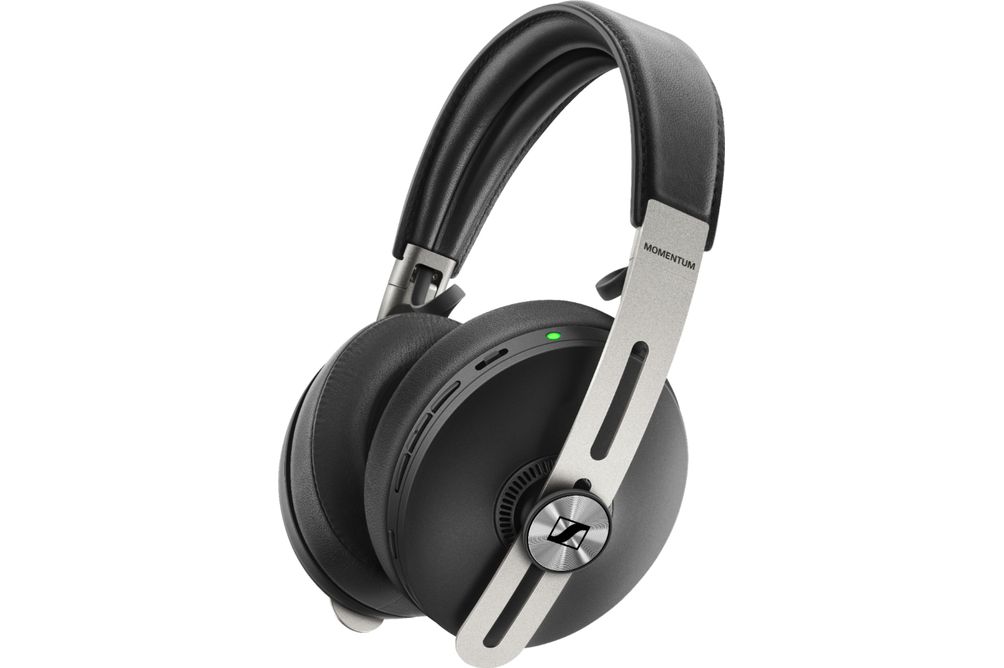 Sennheiser - MOMENTUM Wireless Noise-Canceling Over-the-Ear Headphones - Black