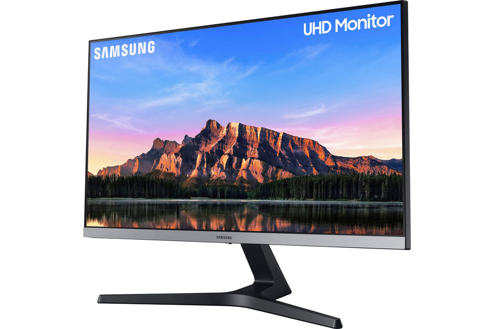 Samsung - 28 ViewFinity UHD IPS AMD FreeSync with HDR Monitor - Black