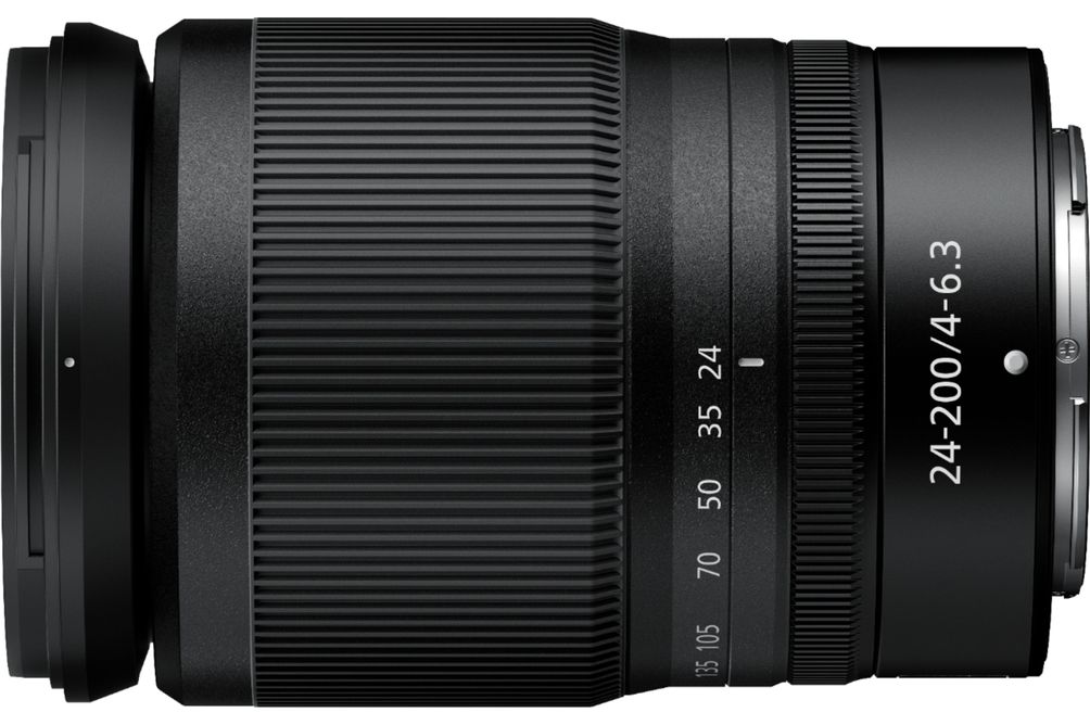 NIKKOR Z 24-200mm f/4-6.3 VR Telephoto Zoom Lens for Nikon Z Cameras - Black
