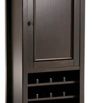 Simpli Home - Amherst High Storage Wine Rack - Hickory Brown