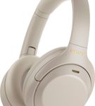 Sony - WH-1000XM4 Wireless Noise-Cancelling Over-the-Ear Headphones - Silver