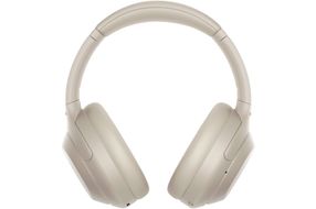 Sony - WH-1000XM4 Wireless Noise-Cancelling Over-the-Ear Headphones - Silver