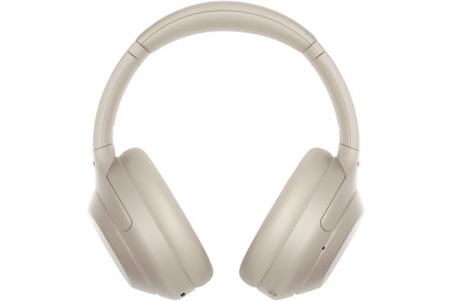Sony - WH-1000XM4 Wireless Noise-Cancelling Over-the-Ear Headphones - Silver