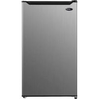 Danby - Diplomat 3.3 Cu. Ft. Mini Fridge - Stainless steel