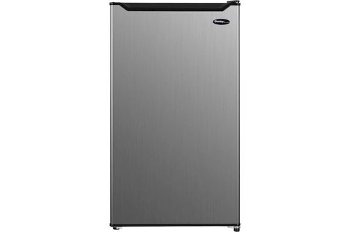 Danby - Diplomat 3.3 Cu. Ft. Mini Fridge - Stainless steel