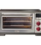 Wolf Gourmet - Toaster Oven - Stainless Steel/Red Knob