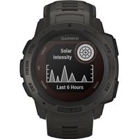 Garmin - Instinct Solar Smartwatch 45mm Fiber-Reinforced Polymer - Graphite