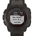 Garmin - Instinct Solar Smartwatch 45mm Fiber-Reinforced Polymer - Graphite