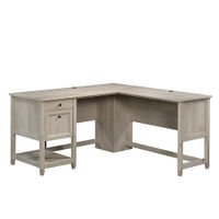 Sauder - Edge Water L-Desk - Chalked Chestnut