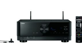Yamaha - RX-V4A 5.2-channel AV Receiver with 8K HDMI and MusicCast - Black