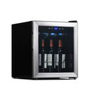 NewAir - Freestanding 16 Bottle Compressor Wine Fridge - Stainless Steel