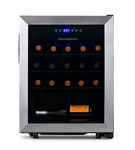 NewAir - Freestanding 23 Bottle Compressor Wine Fridge, Adjustable Racks, Exterior Digital Thermost