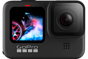 GoPro - HERO9 Black 5K and 20 MP Streaming Action Camera - Black