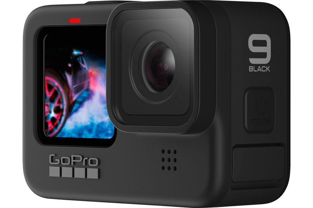 GoPro - HERO9 Black 5K and 20 MP Streaming Action Camera - Black