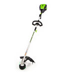 Greenworks - 80-Volt Pro Cordless Brushless Attachment Capable String Trimmer (2.0Ah Battery and Ch