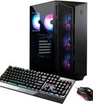 MSI - Aegis ZS Gaming Desktop - AMD Ryzen - 3700X - 16GB Memory - RX 5600XT - 512GB SSD - Black