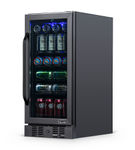 NewAir - 96-Can Built-In Beverage Cooler with Precision Temperature Controls and Adjustable Shelves