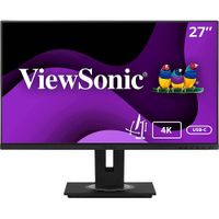 ViewSonic - VG2756-4K 27" IPS 4K UHD Docking Monitor (HDMI, USB-C, DisplayPort) - Black
