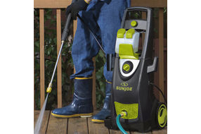 Sun Joe - Electric Pressure Washer up to 2800 PSI at 1.3 GPM - Green & Black