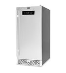 Whynter - Built-in or Freestanding 2.9 cu. ft. Beer Keg Froster Beverage Refrigerator - Stainless S