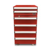 Whynter - 1.8 cu.ft. Tool Box Mini Fridge with 2 Drawers and Lock