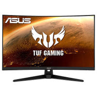 ASUS - TUF Gaming 31.5" VA Curved FHD Freesync Premium Gaming Monitor (HDMI, VGA) - Black