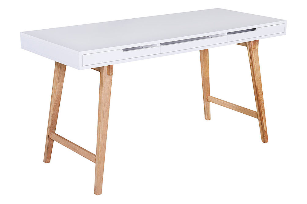 Elle Decor - Giselle Writing Desk, French - White