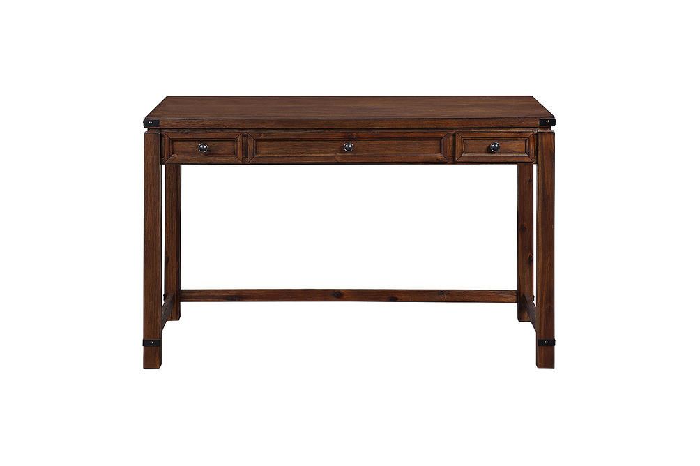 OSP Home Furnishings - Baton Rouge Desk - Brushed Walnut