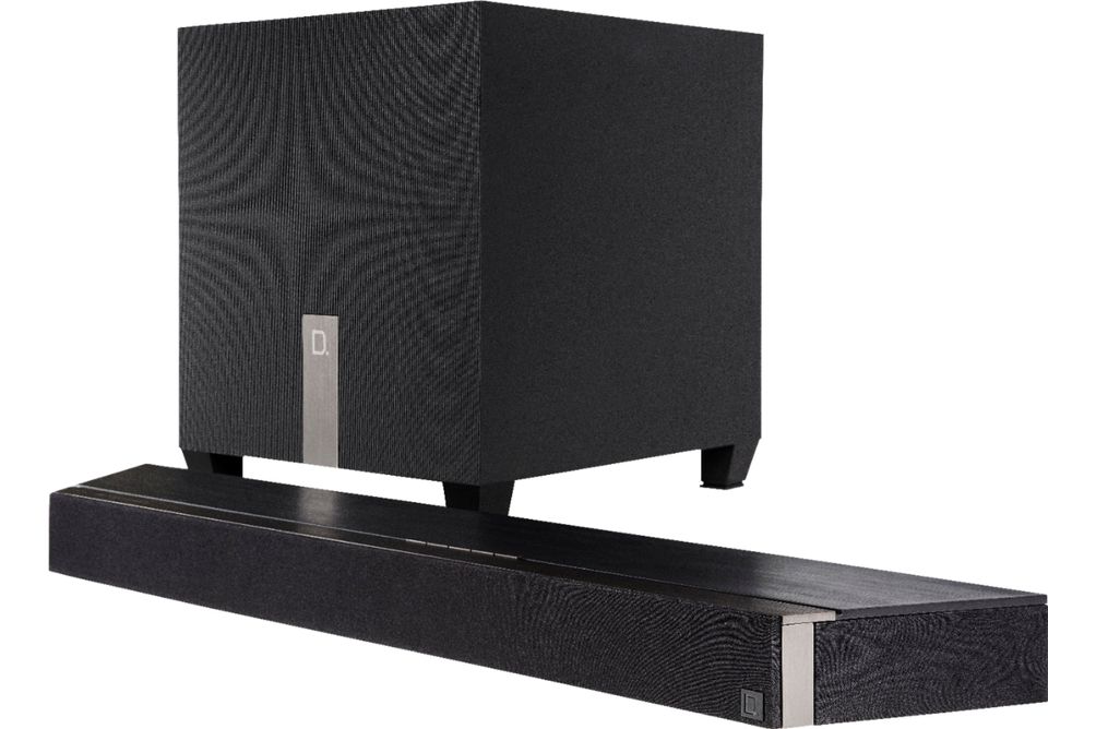 Definitive Technology - 4.1-Channel Studio 3D Mini Soundbar with Wireless Subwoofer, Dolby Atmos/DT