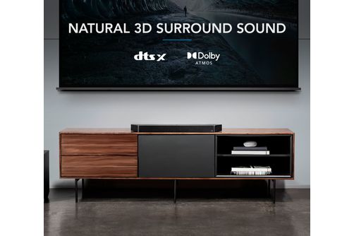 Definitive Technology - 4.1-Channel Studio 3D Mini Soundbar with Wireless Subwoofer, Dolby Atmos/DT