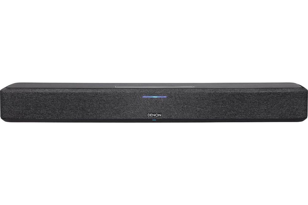 Denon - Home Sound Bar 550 with 3D Audio, Dolby Atmos & DTS:X, Built-in HEOS & Alexa - Black