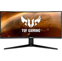 ASUS - TUF Gaming 34"LCD Curved WQHD FreeSync Monitor (2 x HDMI 2.0 Input, 2 x DisplayPort 1.4 Inpu