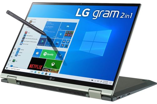 LG - gram 2-in-1 14 WUXGA Laptop Intel Evo Platform Core i7 16GB RAM 1TB NVMe Solid State D