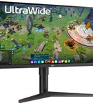 LG - 34 UltraWide FHD HDR 75Hz FreeSync Monitor (USB) - Black