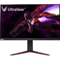 LG - UltraGear 32 Nano IPS QHD 1-ms G-SYNC Compatible Monitor with HDR - Black