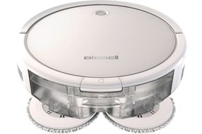 BISSELL - SpinWave Wet and Dry Robotic Vacuum - Pearl White