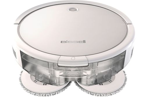 BISSELL - SpinWave Wet and Dry Robotic Vacuum - Pearl White