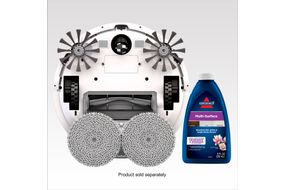 BISSELL - SpinWave Wet and Dry Robotic Vacuum - Pearl White