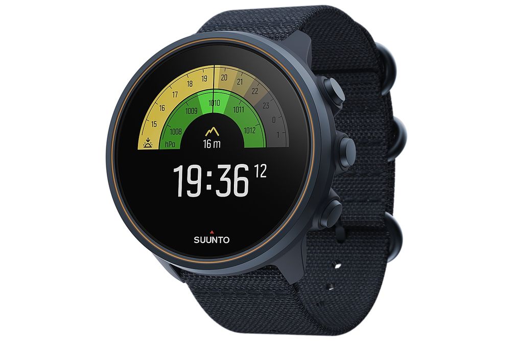 SUUNTO - 9 Baro Titanium Outdoor/Sports Adventure Tracking Connected Watch with GPS and Heart Rate