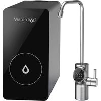 Waterdrop - 600GPD D6 Reverse Osmosis Water Filter System - Black