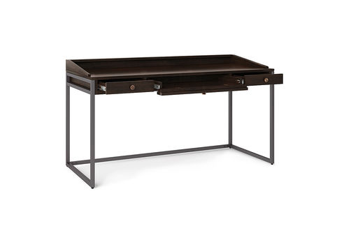 Simpli Home - Ralston Desk - Distressed Hickory Brown