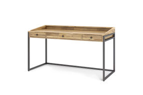 Simpli Home - Ralston Desk - Distressed Golden Wheat