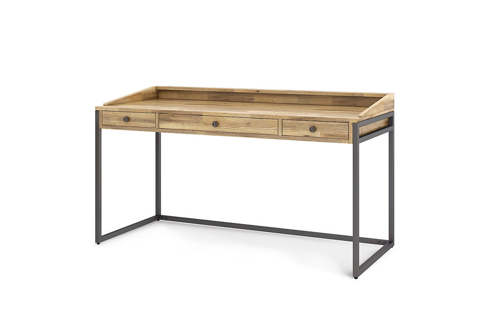 Simpli Home - Ralston Desk - Distressed Golden Wheat