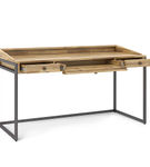 Simpli Home - Ralston Desk - Distressed Golden Wheat