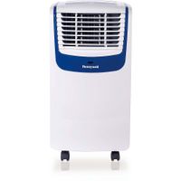 Honeywell - White/Blue 9,100 BTU Portable Air Conditioner - White/Blue