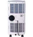 Honeywell - White/Blue 9,100 BTU Portable Air Conditioner - White/Blue