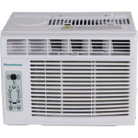 Keystone - 450 Sq. Ft. 10,000 BTU Window-Mounted Air Conditioner with Remote Control - White