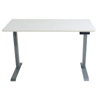 Victor - Electric Full Standing Desk - White